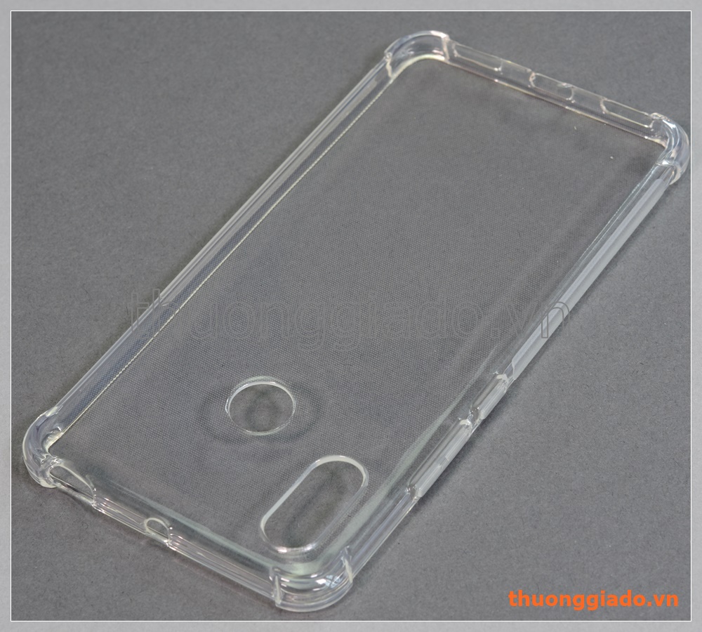 Ốp lưng silicone Mi Max 3 (6.9"), ốp trong suốt, chống sốc 4 góc