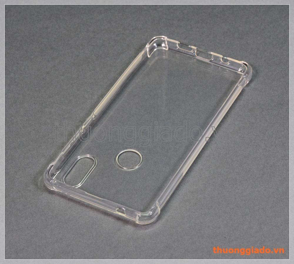Ốp lưng silicone Mi Mix 2S, ốp trong suốt chống sốc bốn góc