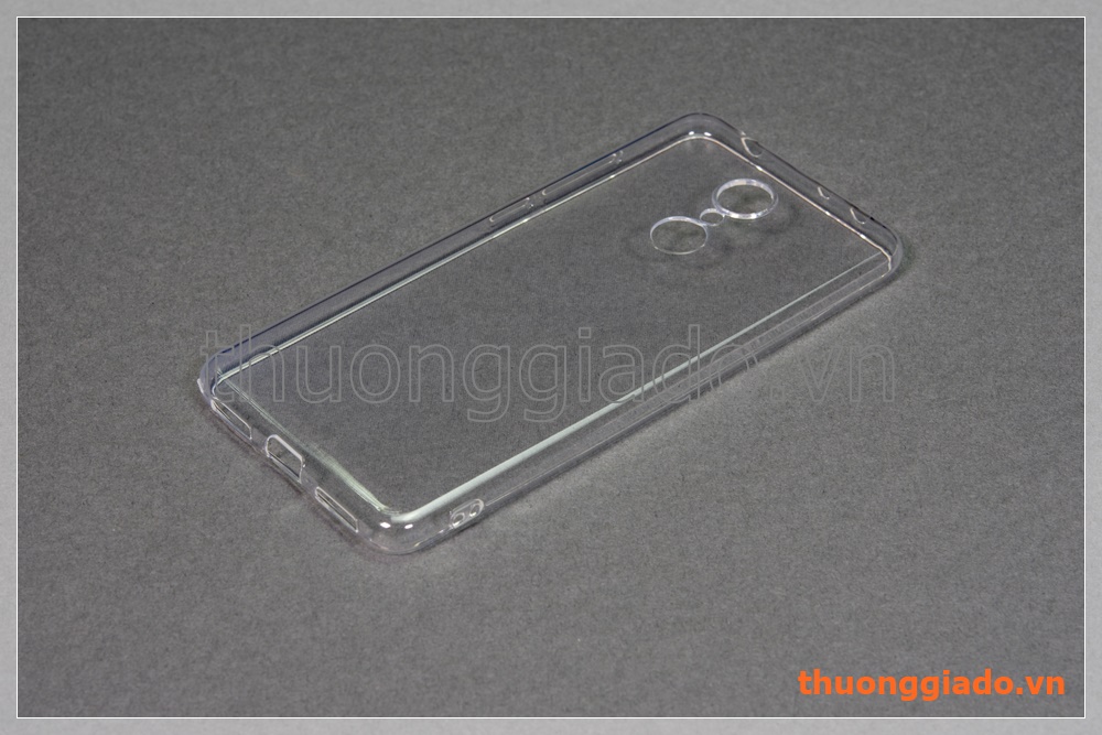 Ốp lưng silicone Redmi 5 (5.7"), loại trong suốt siêu mỏng
