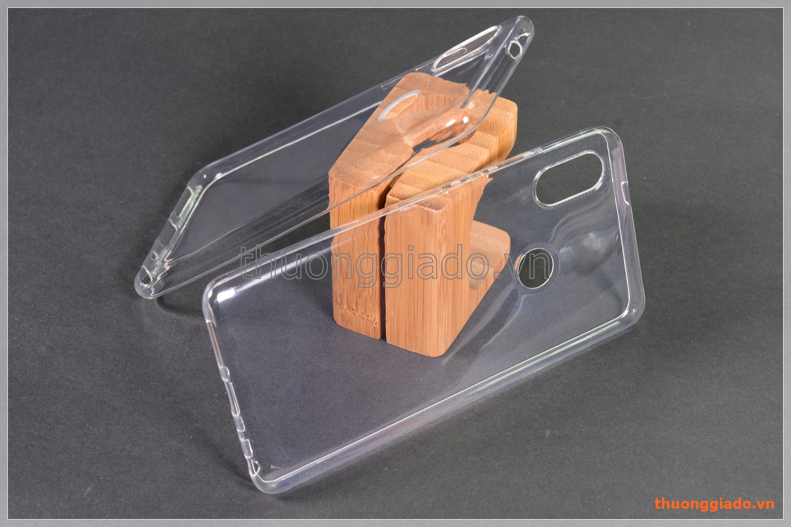 Ốp lưng silicone cho Redmi Note 5 Pro, loại ốp trong suốt siêu mỏng