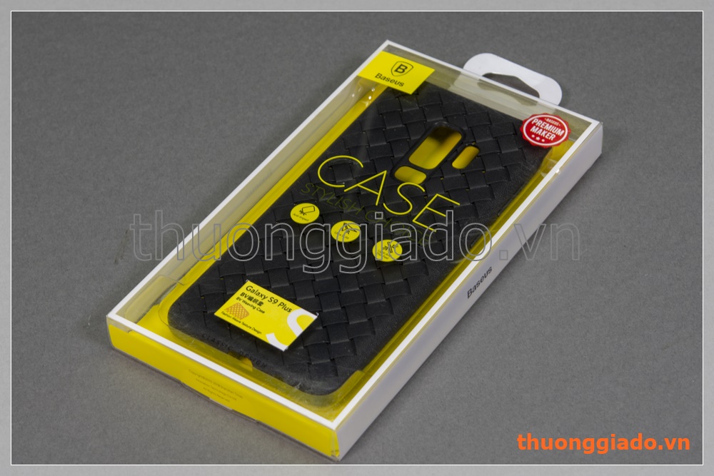Ốp lưng TPU Samsung Galaxy S9+/ S9 Plus/ G965 (hiệu Baseus, BV weaving case)