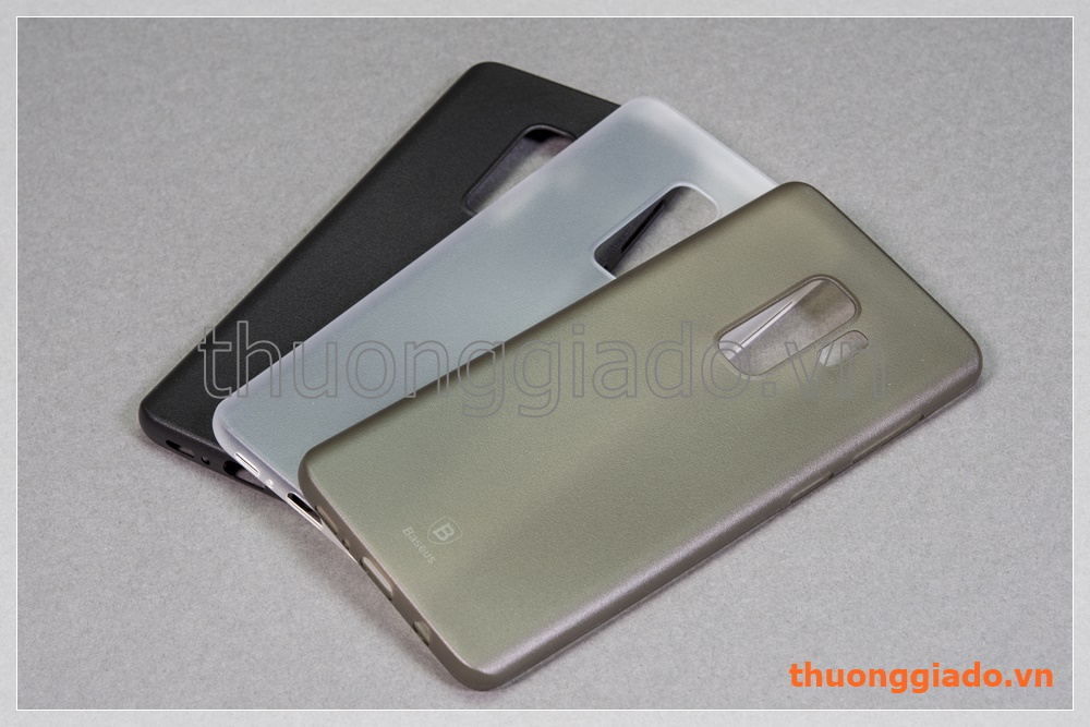 Ốp nhựa siêu mỏng Samsung Galaxy S9+/ S9 Plus G965 (hiệu Baseus, Wing Case)