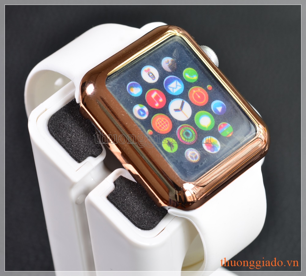 Ốp vành viền Apple Watch 38mm (thế hệ 1), ốp bao trùm cả mặt màn hình