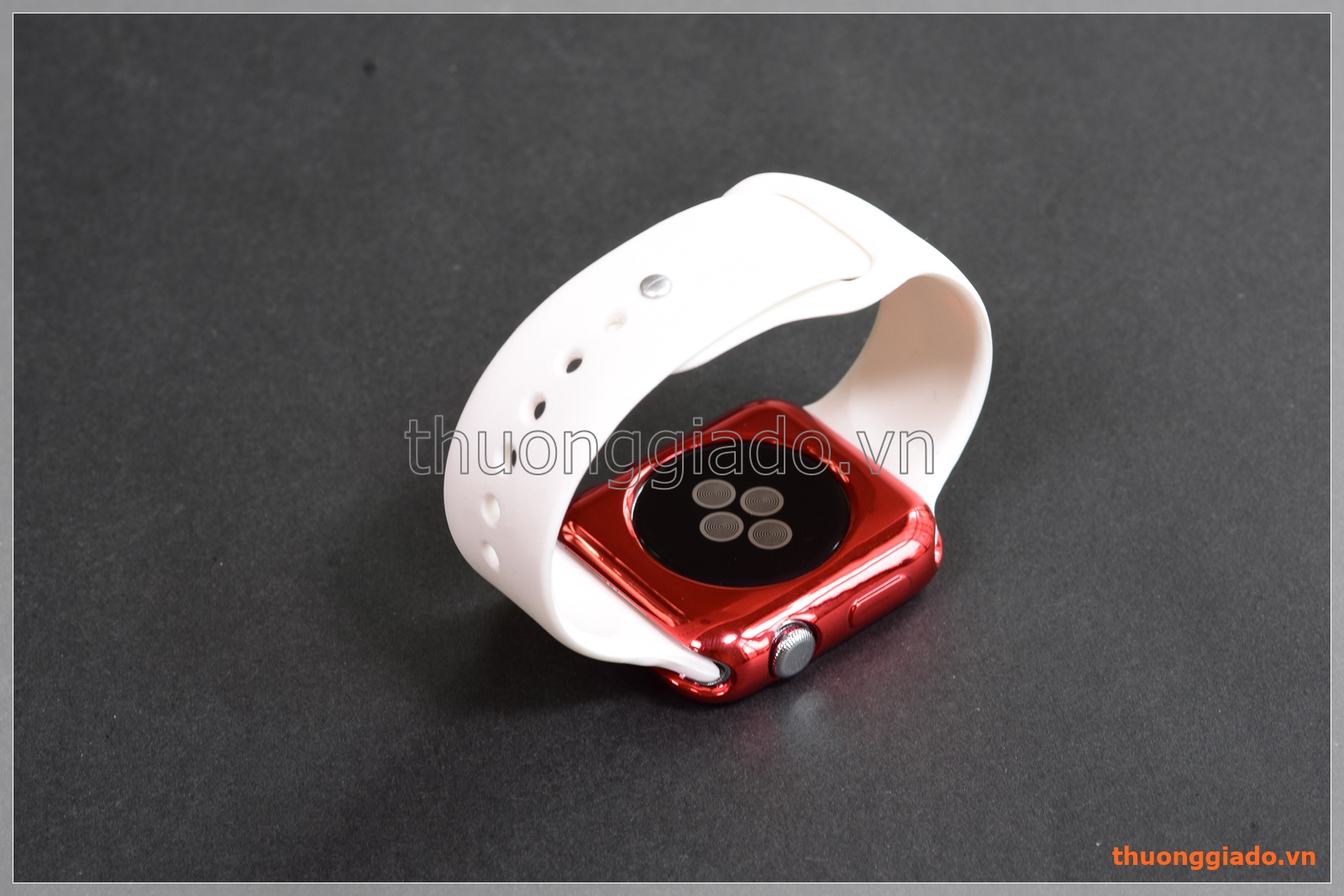 Ốp viền silicone Apple Watch 42mm màu sắc sáng bóng thời trang