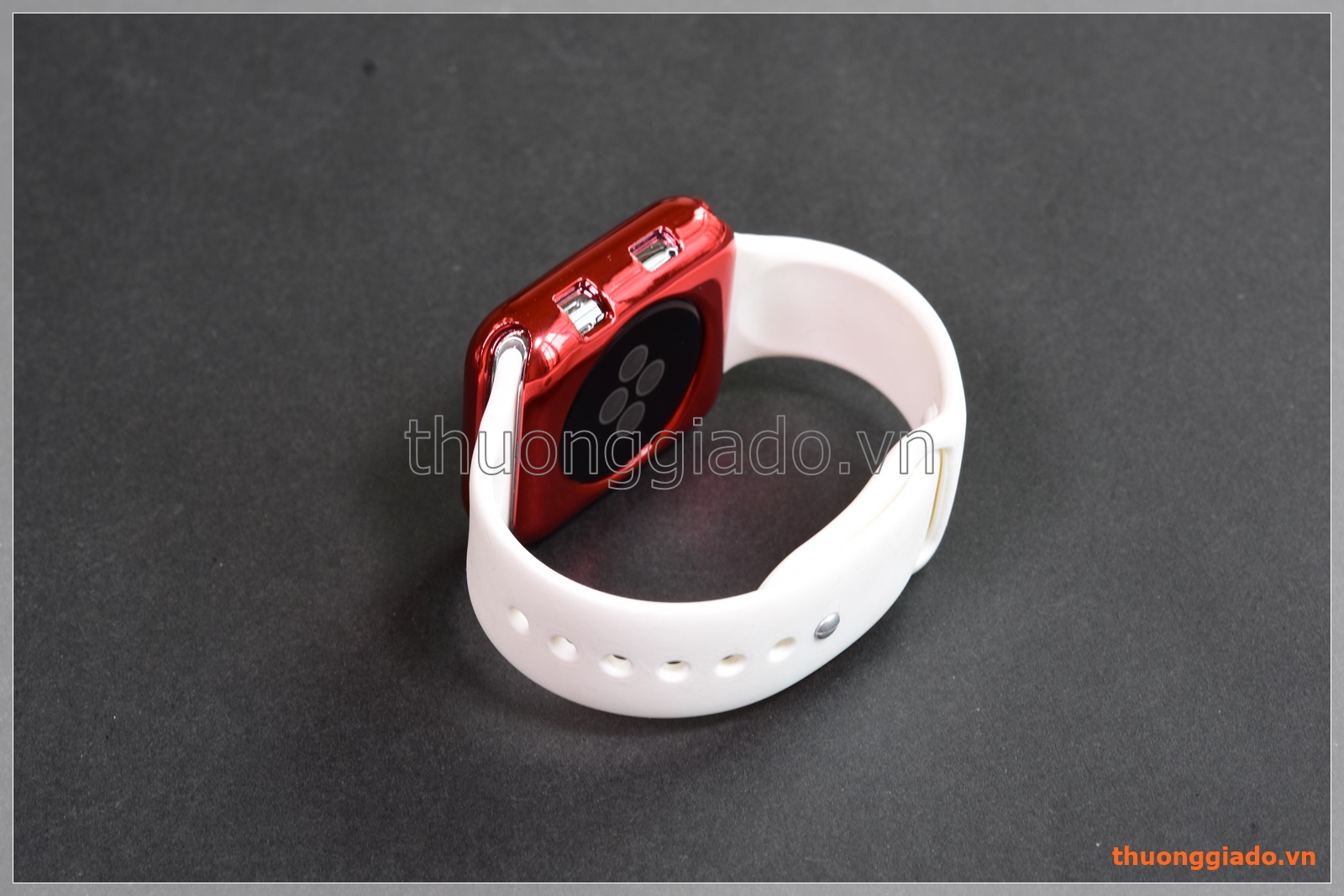 Ốp viền silicone Apple Watch 42mm màu sắc sáng bóng thời trang