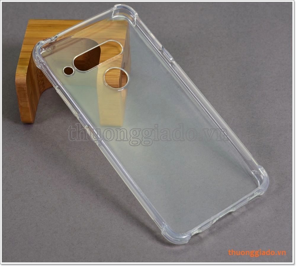 Ốp lưng Silicone LG V40 ThinQ, ốp dẻo trong suốt, tăng cường chống sốc 4 góc