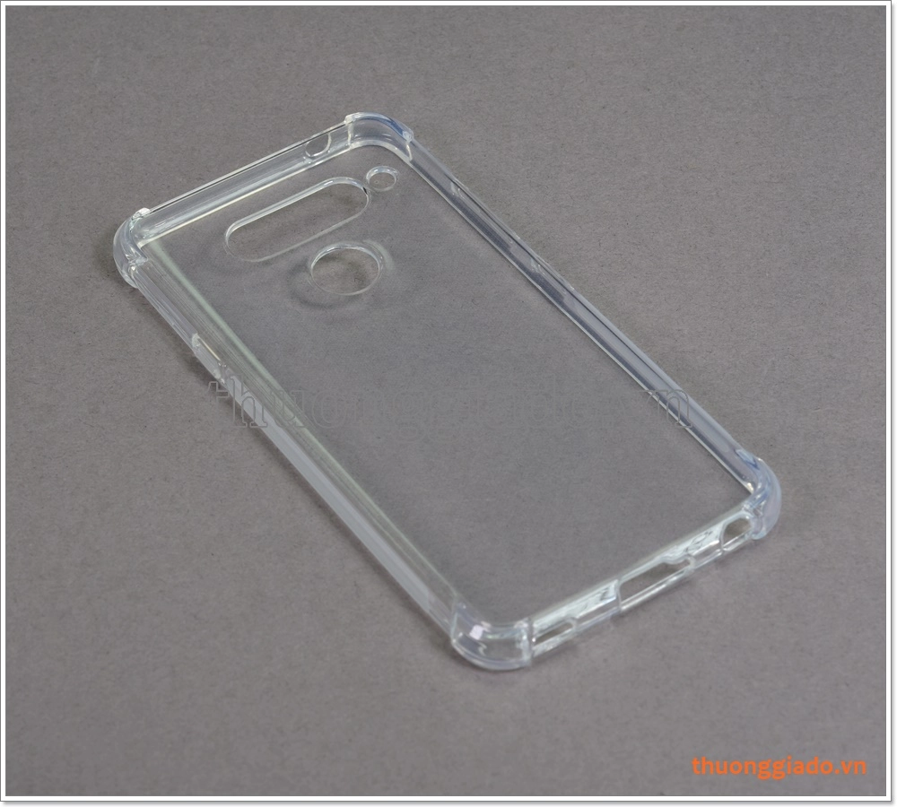 Ốp lưng Silicone LG V40 ThinQ, ốp dẻo trong suốt, tăng cường chống sốc 4 góc