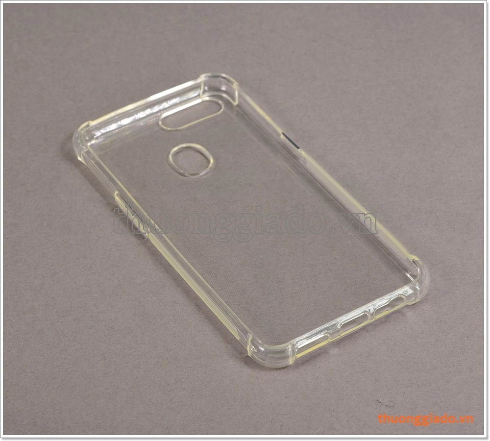 Ốp lưng Silicone Realme 2, ốp dẻo trong suốt, tăng cường chống sốc 4 góc