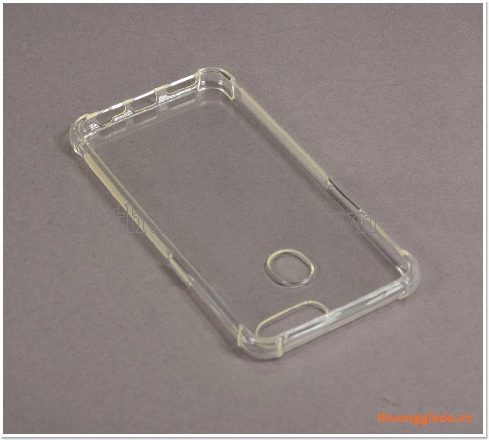 Ốp lưng Silicone Realme 2, ốp dẻo trong suốt, tăng cường chống sốc 4 góc