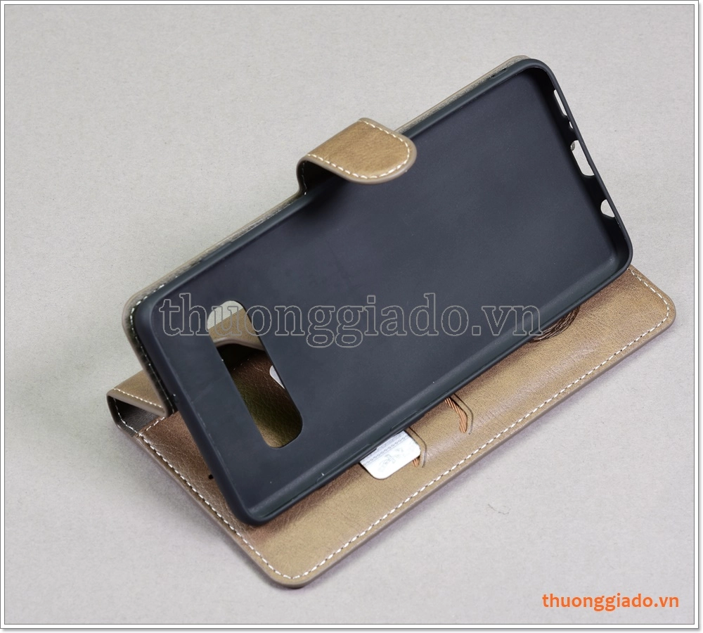 Bao da Samsung Galaxy S10+, G975, Bao da cầm tay, chất liệu da bò, hiệu Kaiyue Bao da Samsung Galaxy S10+, G975, Bao da cầm tay, chất liệu da bò, hiệu Kaiyue