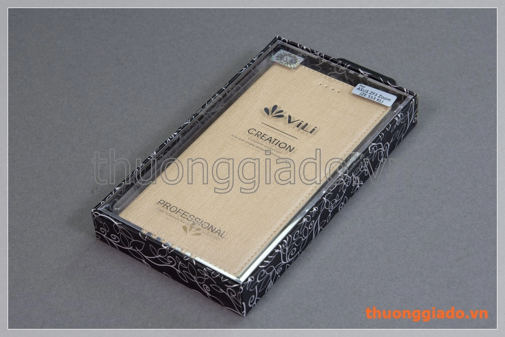 Bao da Asus Zenfone 3 Zoom/ ZE553KL (hiệu Vili)