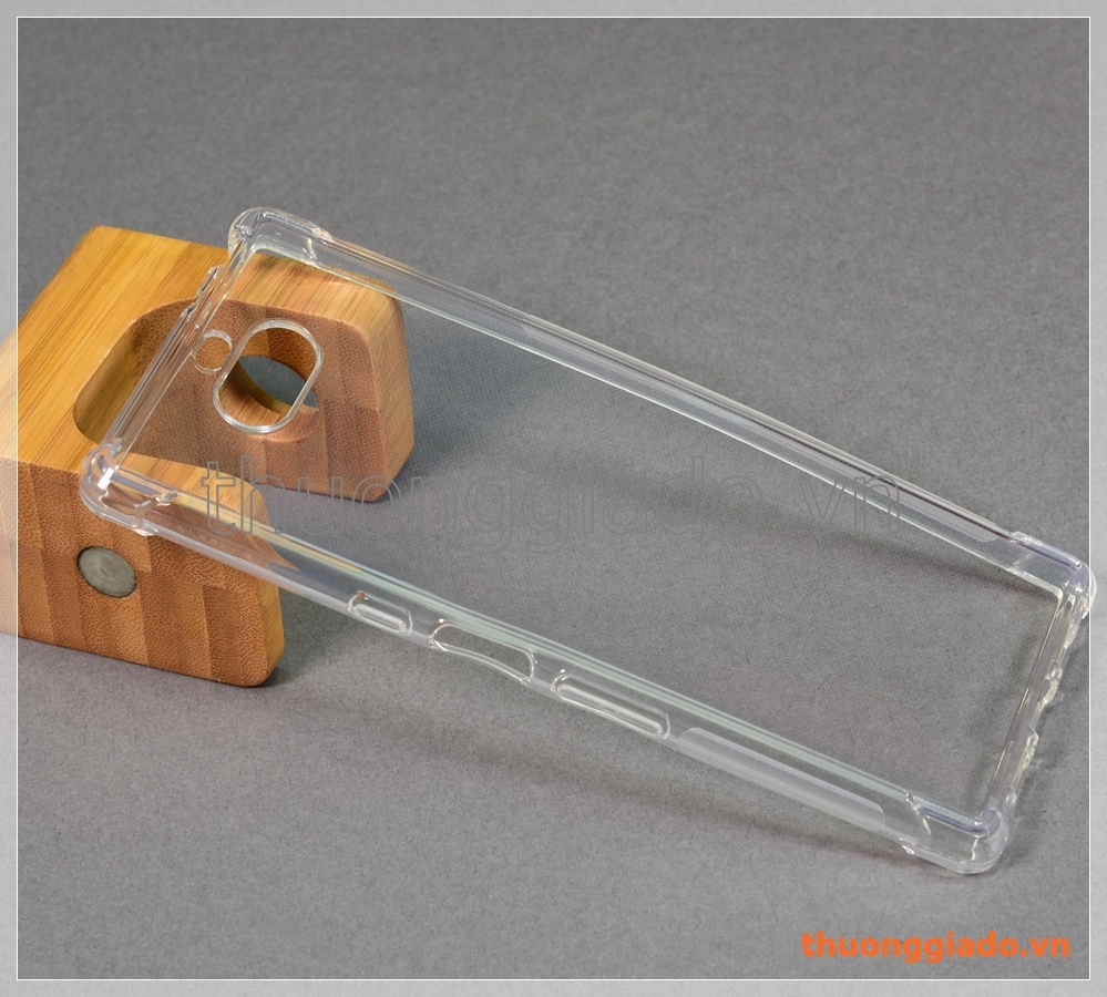 Ốp lưng silicone Sony Xperia XA3 Ultra, ốp dẻo trong suốt chống sốc 4 góc