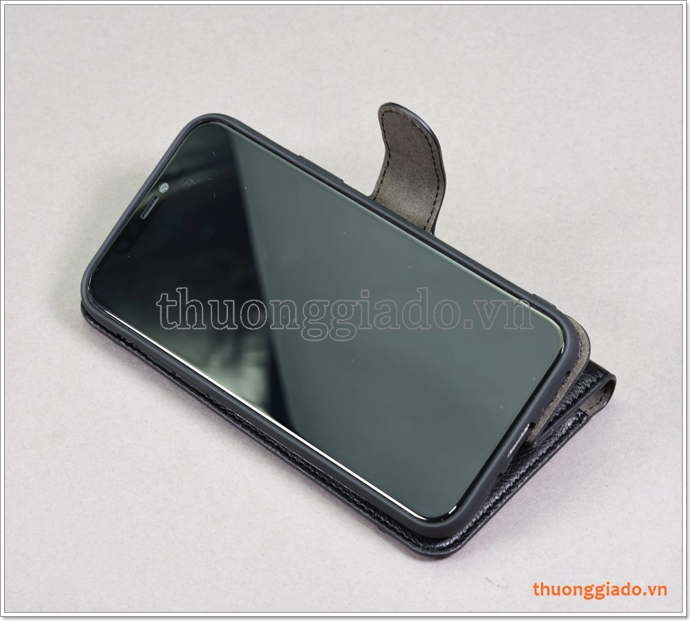 Bao da iPhone 11 Pro (5.8 inch), Bao da cầm tay, chất liệu da bò, hiệu Kaiyue Bao da iPhone 11 Pro (5.8 inch), Bao da cầm tay, chất liệu da bò, hiệu Kaiyue