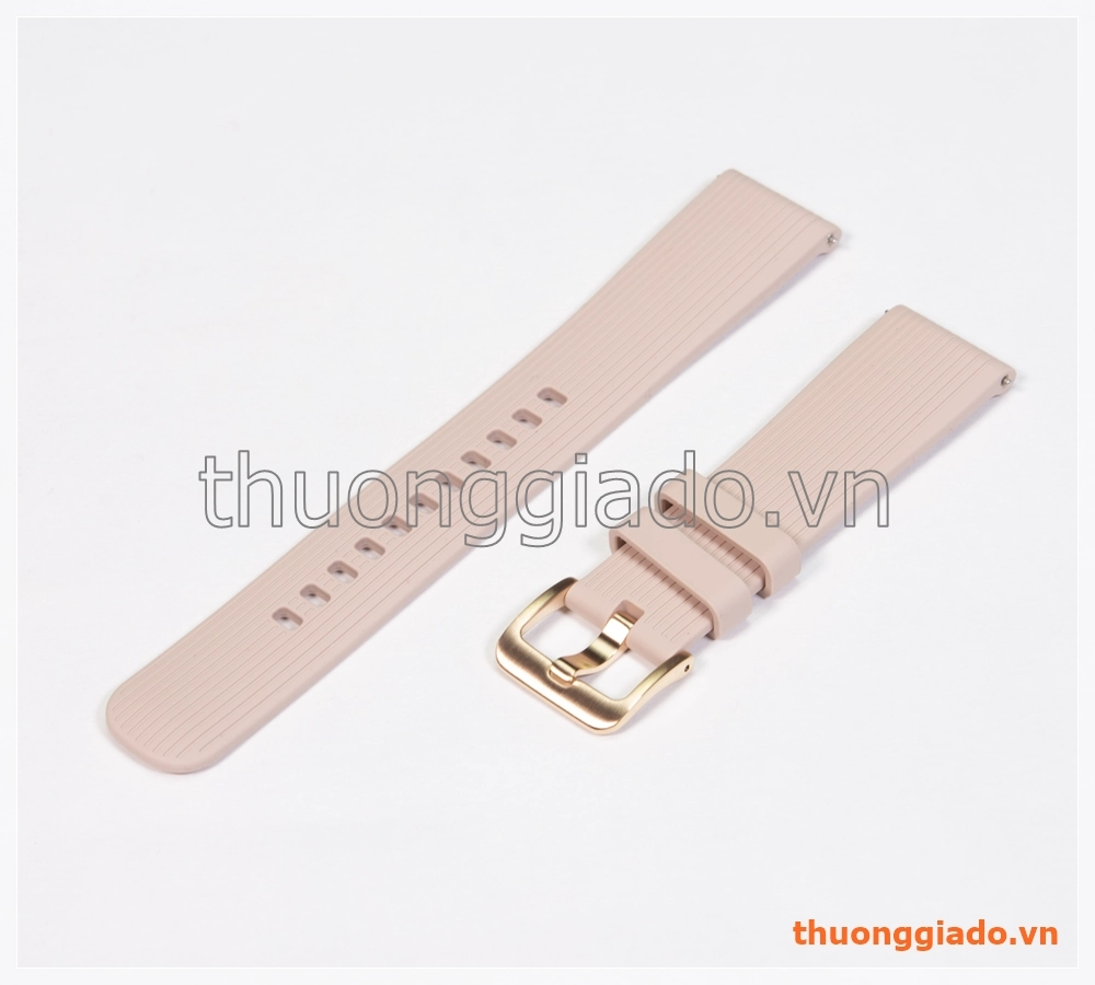 Dây đồng hồ Samsung Galaxy Watch 42mm, Gear S2 Classic màu vàng hồng, hàng chính hãng Dây đồng hồ Samsung Galaxy Watch 42mm, Gear S2 Classic màu vàng hồng, hàng chính hãng
