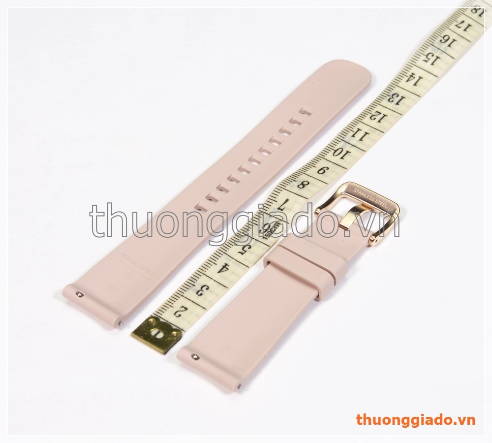 Dây đồng hồ Samsung Galaxy Watch 42mm, Gear S2 Classic màu vàng hồng, hàng chính hãng Dây đồng hồ Samsung Galaxy Watch 42mm, Gear S2 Classic màu vàng hồng, hàng chính hãng
