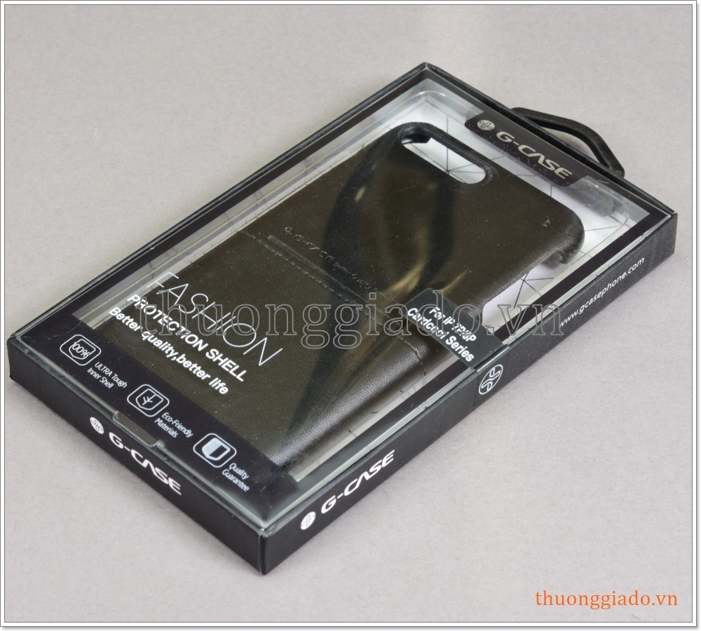 Ốp lưng chống sốc iPhone 7 Plus, iPhone 8 Plus, có khay thẻ hiệu G-Case CardCool Series Ốp lưng chống sốc iPhone 7 Plus, iPhone 8 Plus, có khay thẻ hiệu G-Case CardCool Series