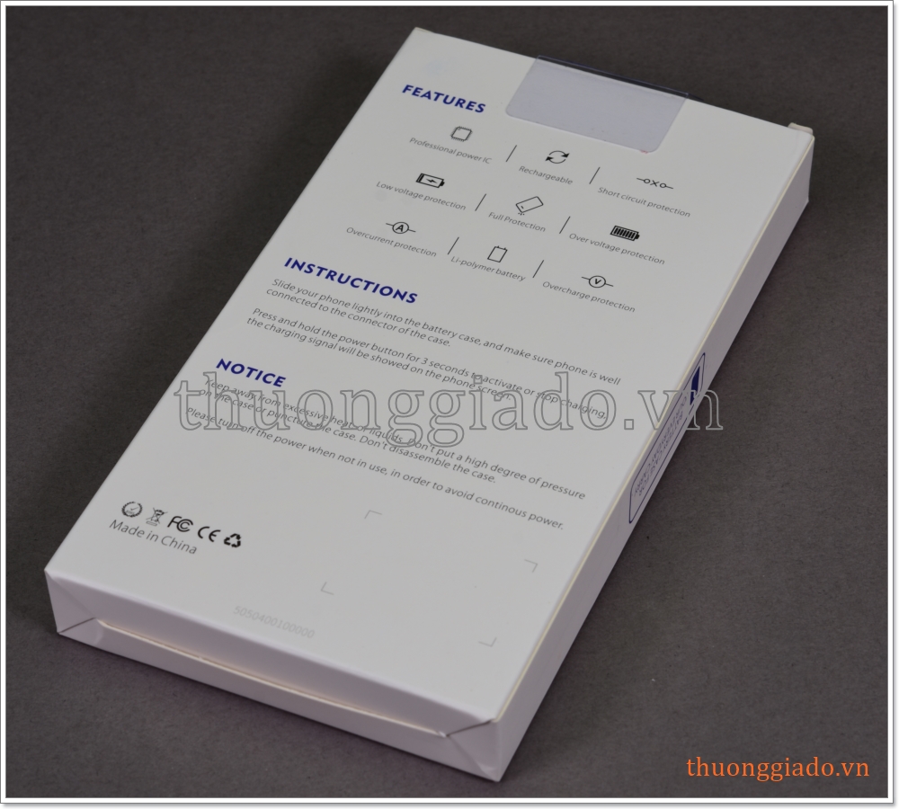 Pin dự phòng Samsung Galaxy Note 10, N970 kiêm ốp lưng bảo vệ, dung lượng 5200mAh