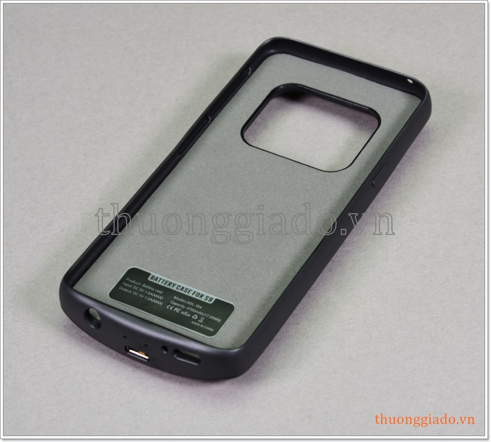 Pin dự phòng Samsung Galaxy S9/ G960 kiêm ốp lưng bảo vệ, dung lượng 4700mAh