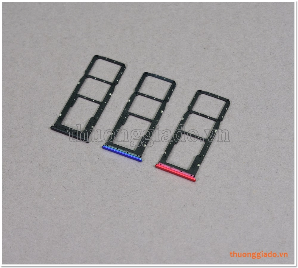 Khay sim Mi Redmi 8A, 03 ngăn đựng, kèm ngăn thẻ nhớ
