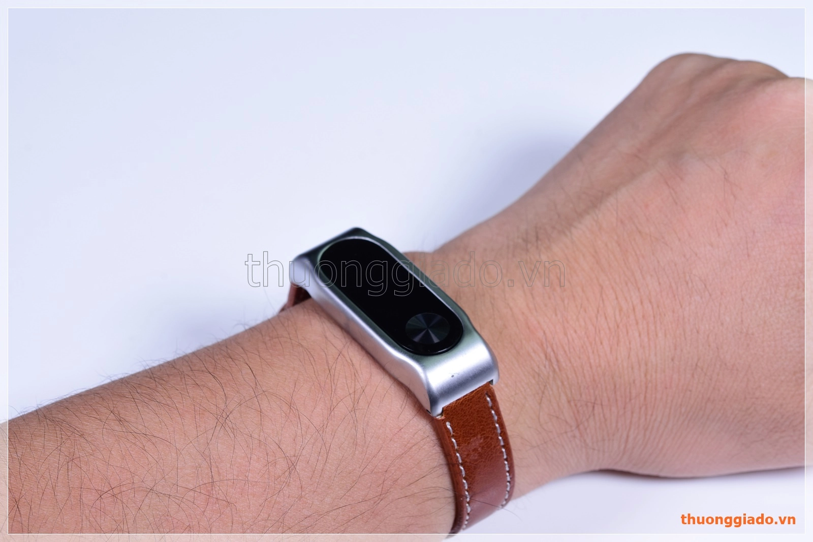 Dây thay thế cho Mi Band 2 (Hiệu MIJOAS, PU wristband)
