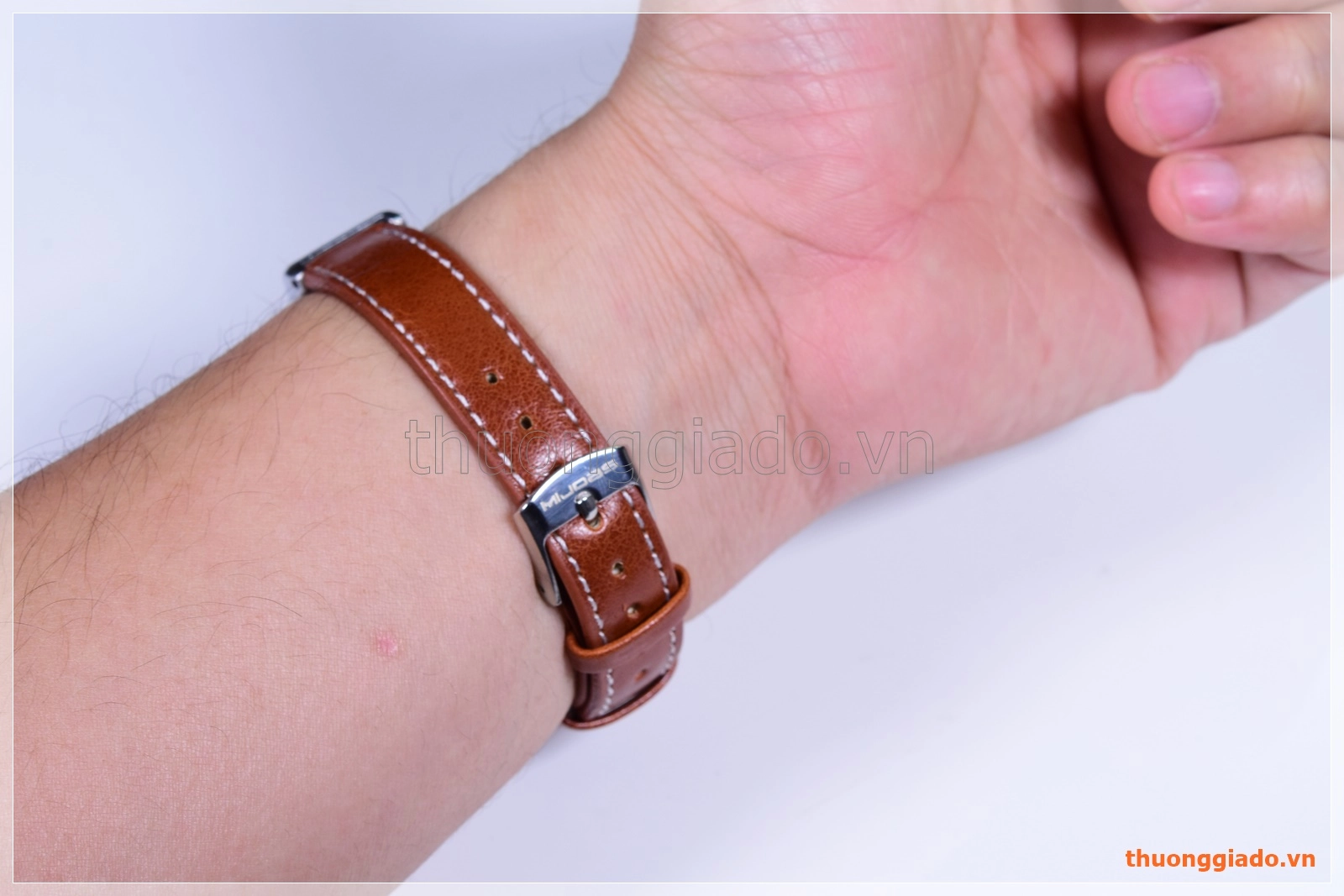 Dây thay thế cho Mi Band 2 (Hiệu MIJOAS, PU wristband)