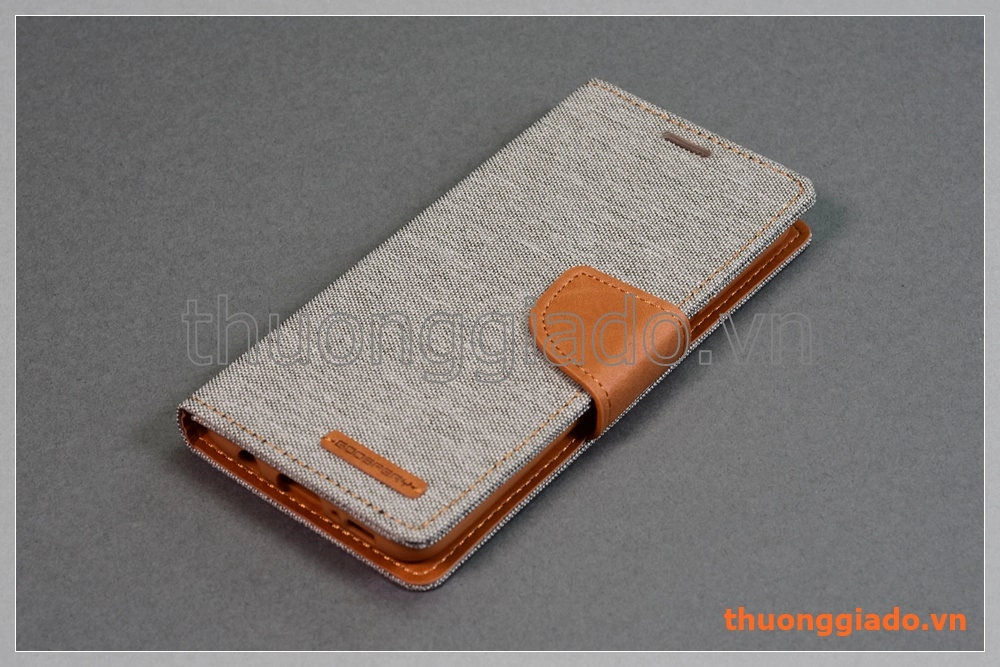 Bao da thời trang Samsung Galaxy S8/ G950 (Hiệu GOOSPERY, CANVAS DIARY)