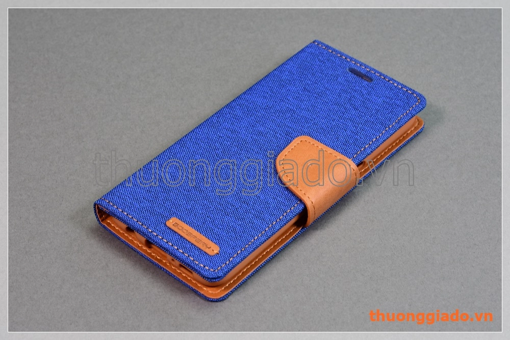 Bao da thời trang Samsung Galaxy S8/ G950 (Hiệu GOOSPERY, CANVAS DIARY)