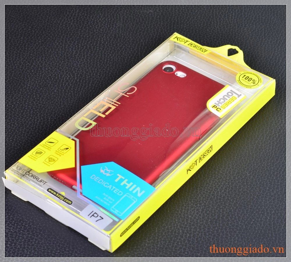 Ốp lưng nhựa cứng iPhone 7 (4.7"), iPhone 8 (4.7") màu đỏ, Touch Series Ốp lưng nhựa cứng iPhone 7 (4.7"), iPhone 8 (4.7") màu đỏ, Touch Series