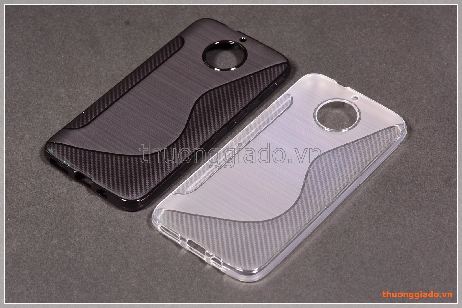 Ốp lưng silicone Moto G5S Plus/ XT1806/ XT1805/ XT1803 (hiệu S-Line)