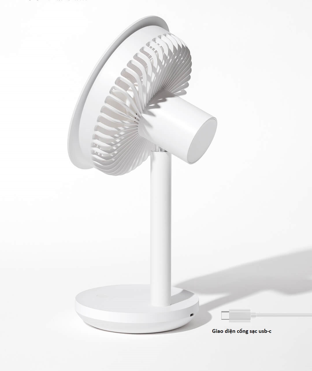 Quạt bàn mini tích điên SOLOVE F5 (Xiaomi phần phối)