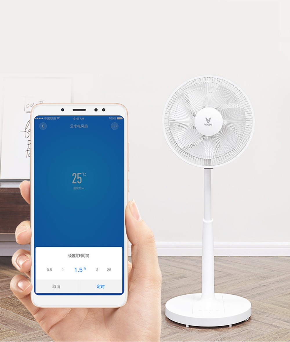 Quạt cây thông minh Xiaomi Viomi Smart Fans (hỗ trợ điều khiển bằng giọng nói)