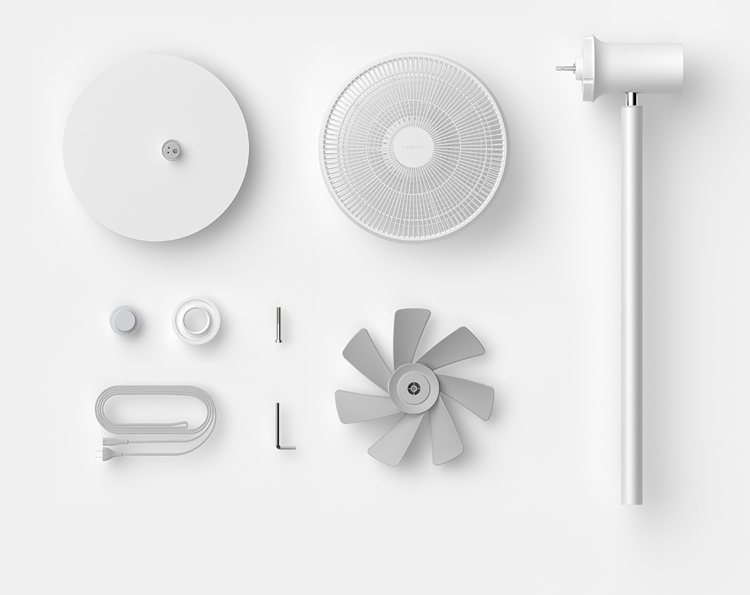 Quạt cây Xiaomi Smartmi Standing Fan 2 (động cơ không chổi than biến tần DC)