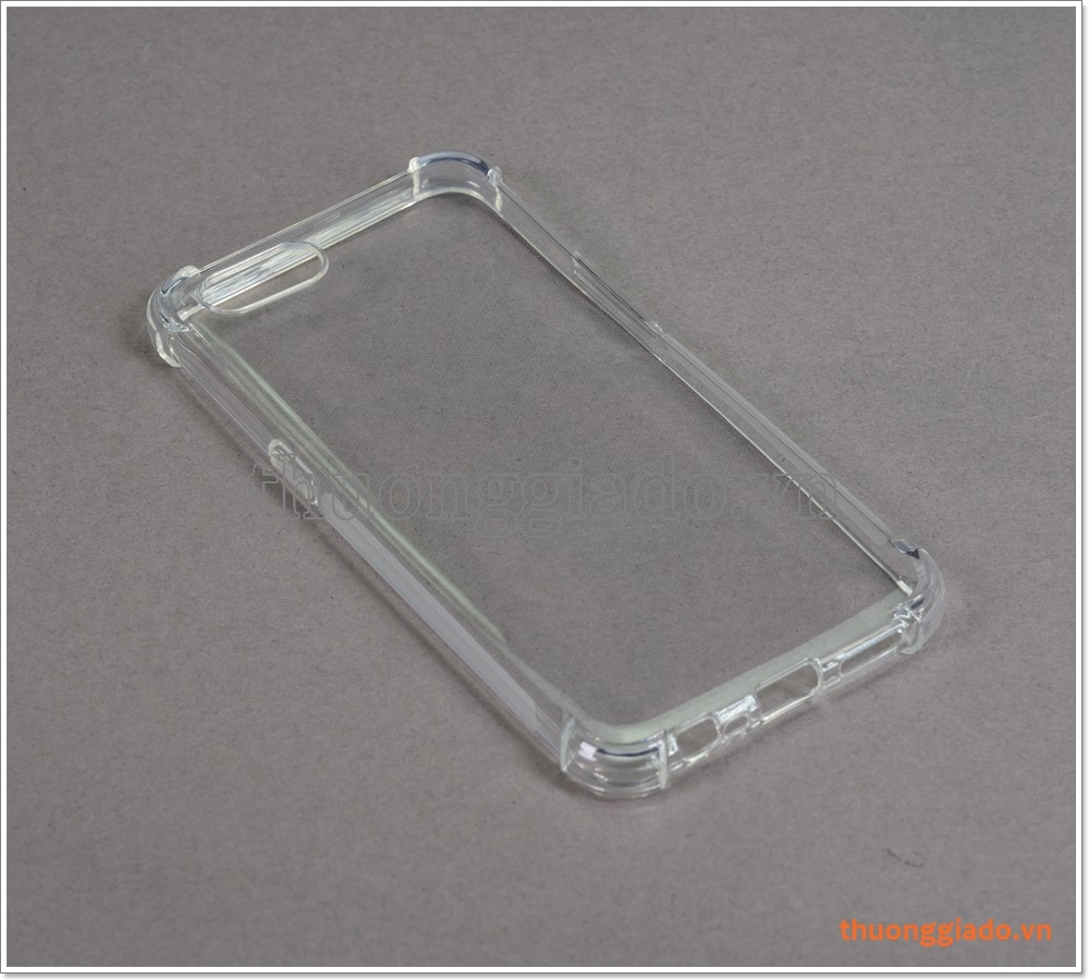 Ốp lưng Silicone Realme C2, ốp dẻo trong suốt, tăng cường chống sốc 4 góc