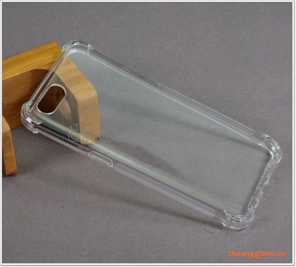 Ốp lưng Silicone Realme C2, ốp dẻo trong suốt, tăng cường chống sốc 4 góc