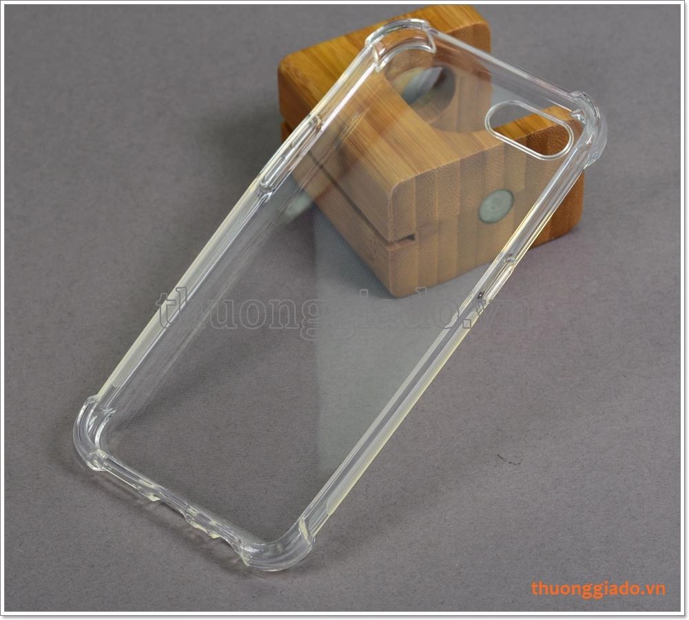 Ốp lưng Silicone Realme C2, ốp dẻo trong suốt, tăng cường chống sốc 4 góc