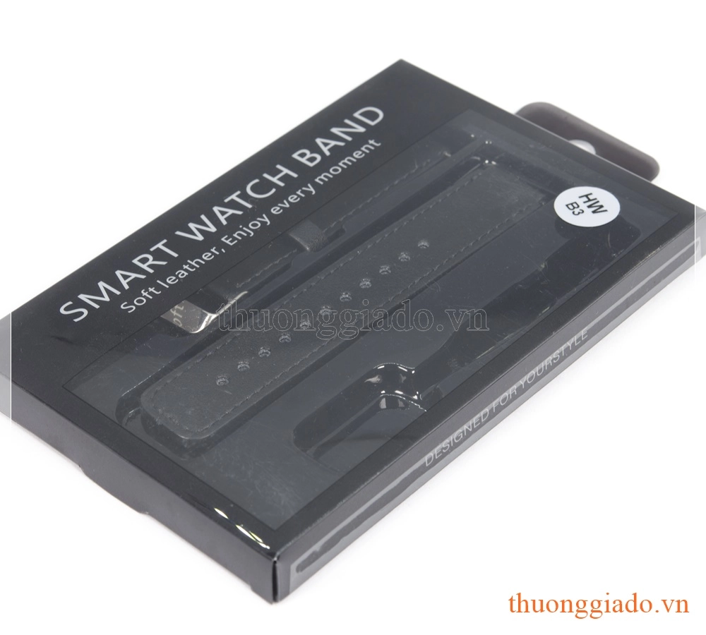 Dây đồng hồ thông minh Huawei TalkBand B3 (chất liệu da bò)