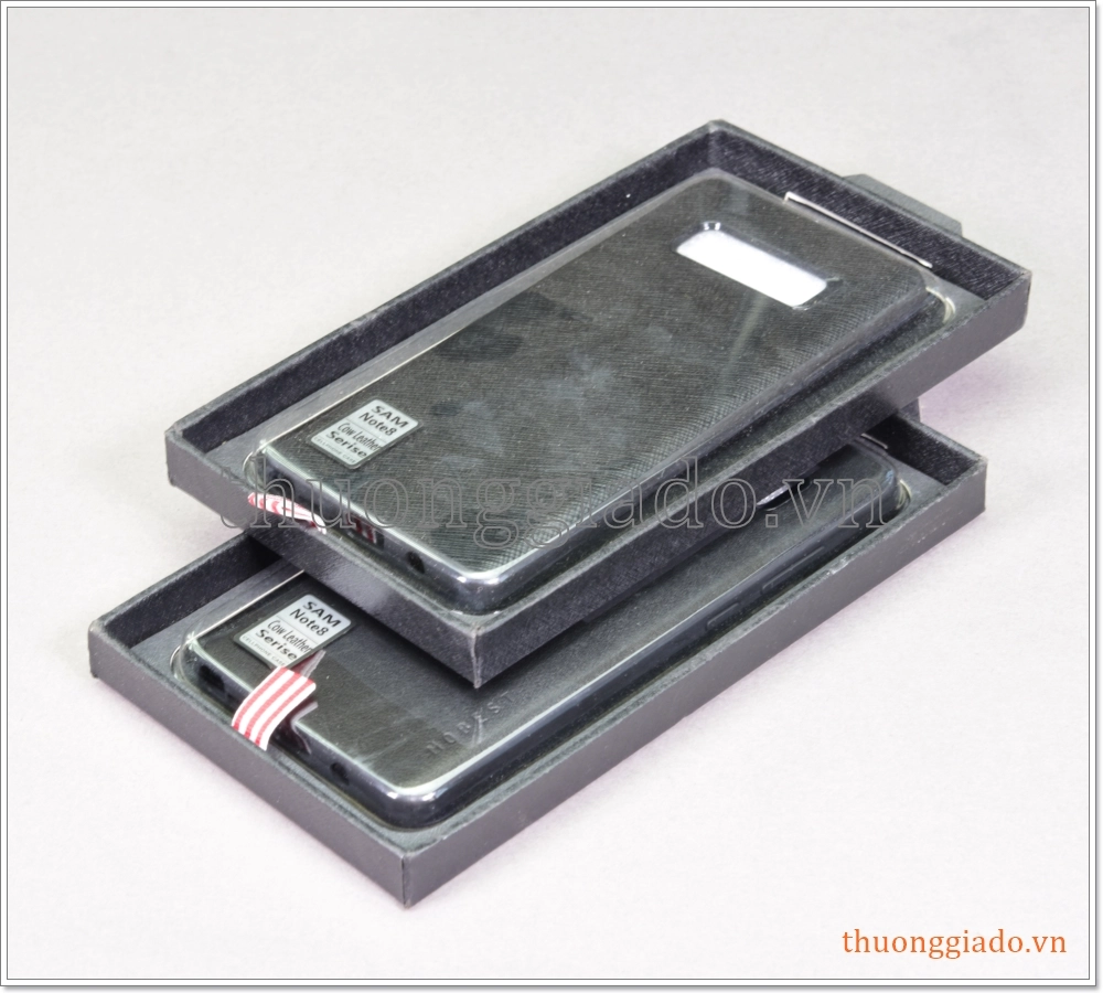 Ốp lưng da chống sốc Samsung Galaxy Note 8/ N950, chống va đập hiệu Mobest