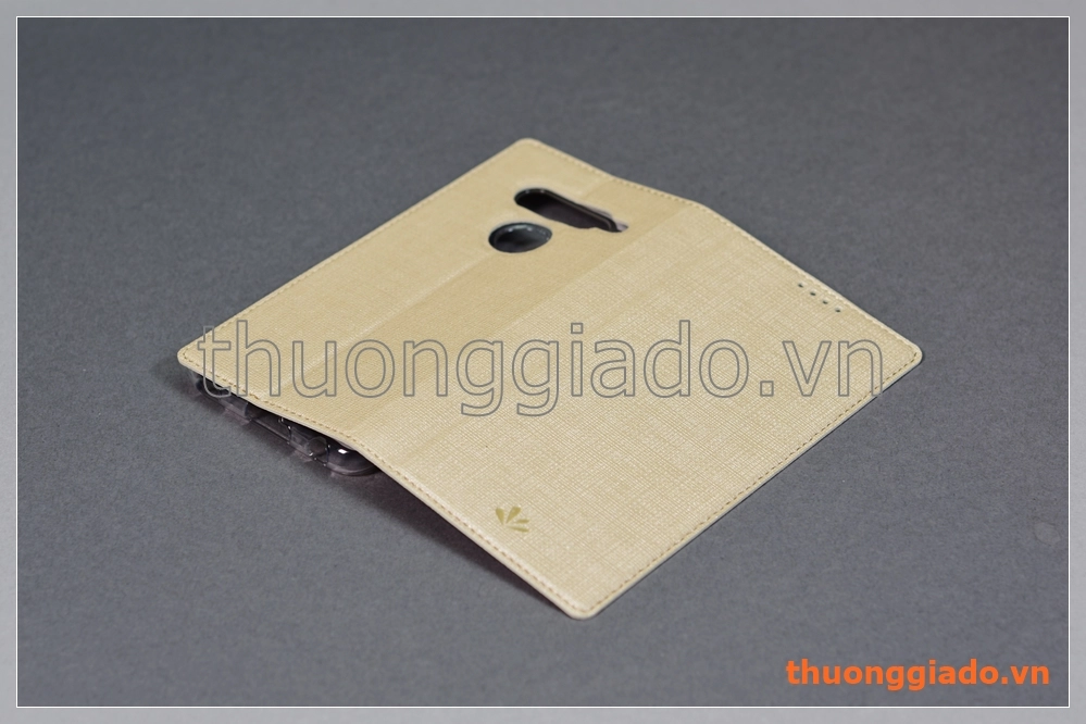 Bao da LG V40 flip leather case, hiệu Vili