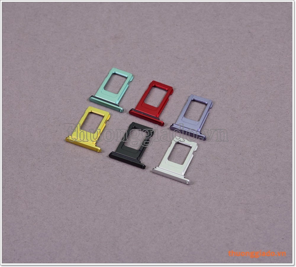 Khay sim iPhone 11 (6.1 inch), phiên bản 01 sim (single sim), nano sim