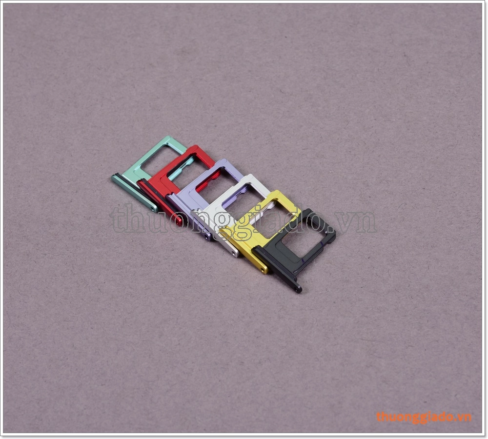 Khay sim iPhone 11 (6.1 inch), phiên bản 01 sim (single sim), nano sim