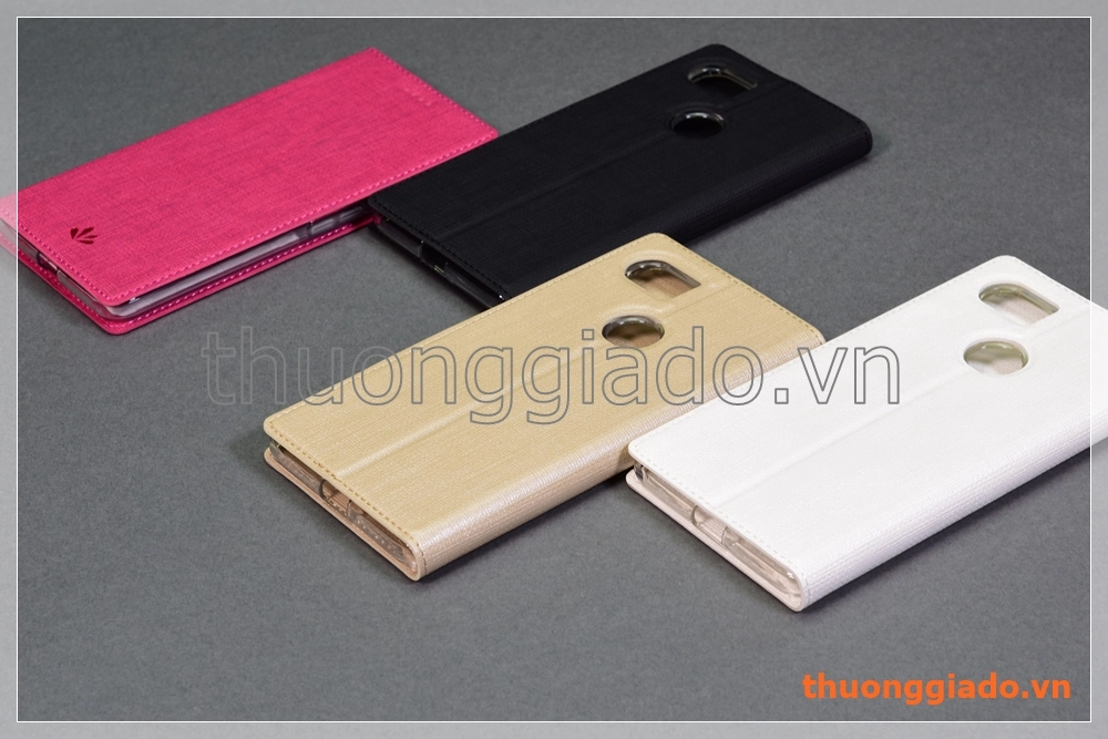 Bao da Google Pixel 2 XL 6.0" flip leather case, hiệu Vili