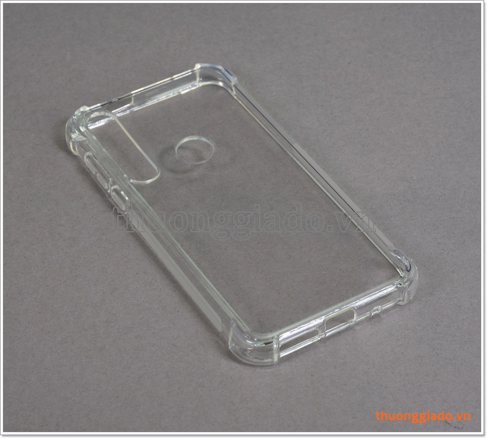 Ốp lưng Silicone Motorola G8 Plus, ốp dẻo trong suốt, tăng cường chống sốc 4 góc