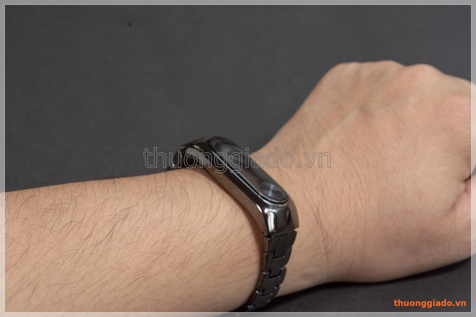 Dây thay thế Mi Band 2 (chất liệu thép không gỉ, mẫu 5)