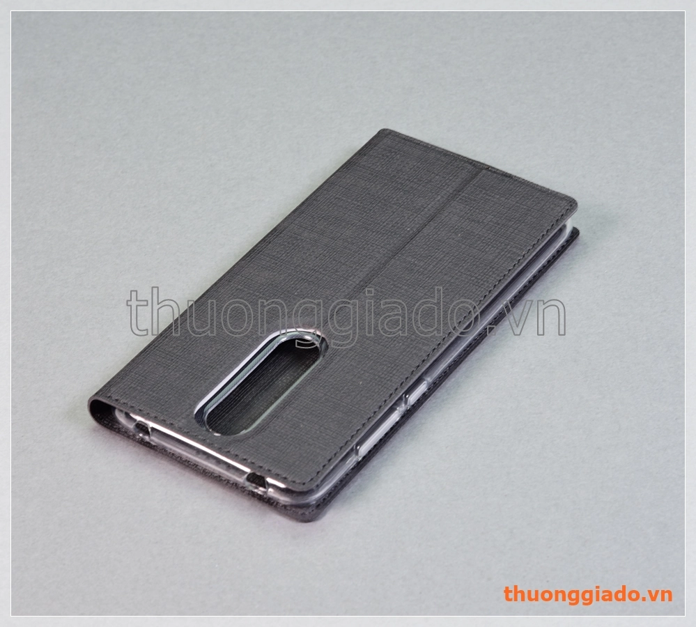 Bao da Nokia 3.1 Plus, bao da cầm tay nắp gập mở kiểu flip, hiệu Vili