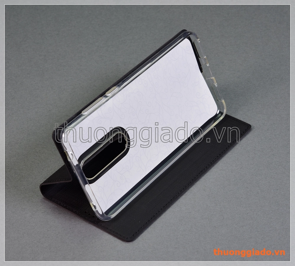 Bao da Nokia 3.1 Plus, bao da cầm tay nắp gập mở kiểu flip, hiệu Vili