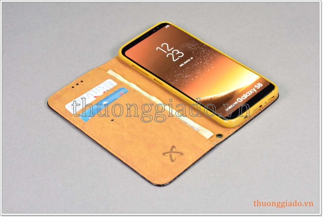 Bao da Samsung Galaxy S8 - G950, bao da cầm tay, chất liệu da bò thật Bao da Samsung Galaxy S8 - G950, bao da cầm tay, chất liệu da bò thật