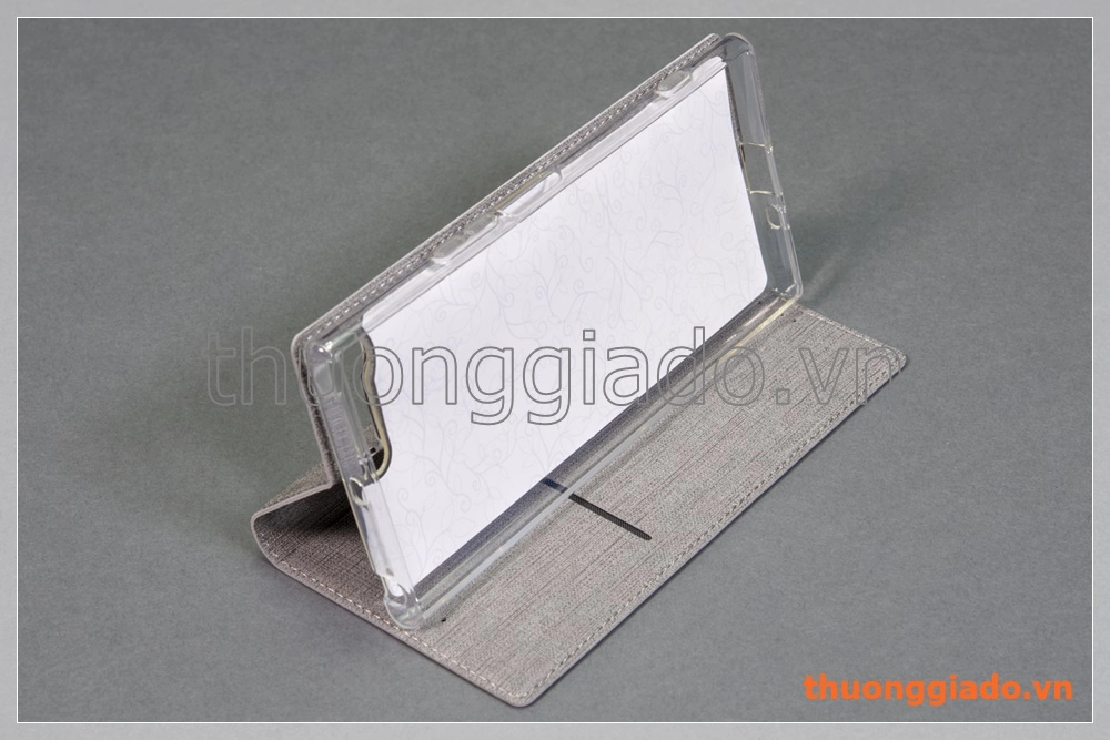 Bao da Sony Xperia XZ Premium flip leather case, hiệu Vili Bao da Sony Xperia XZ Premium flip leather case, hiệu Vili