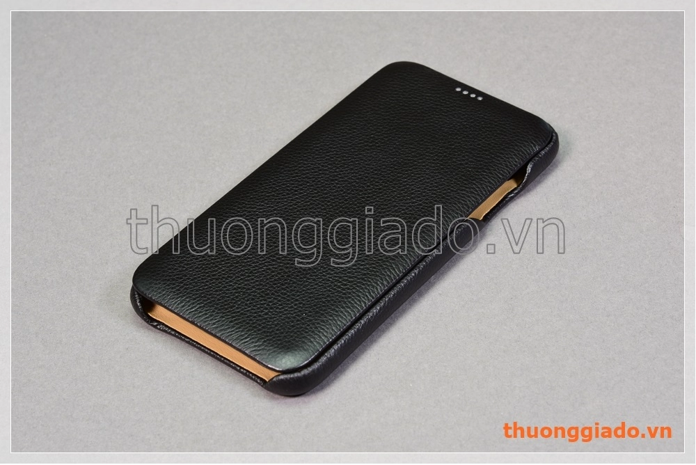 Bao da cầm tay iPhone Xs Max (6.5"), hiệu Xoomz (da bò thật)