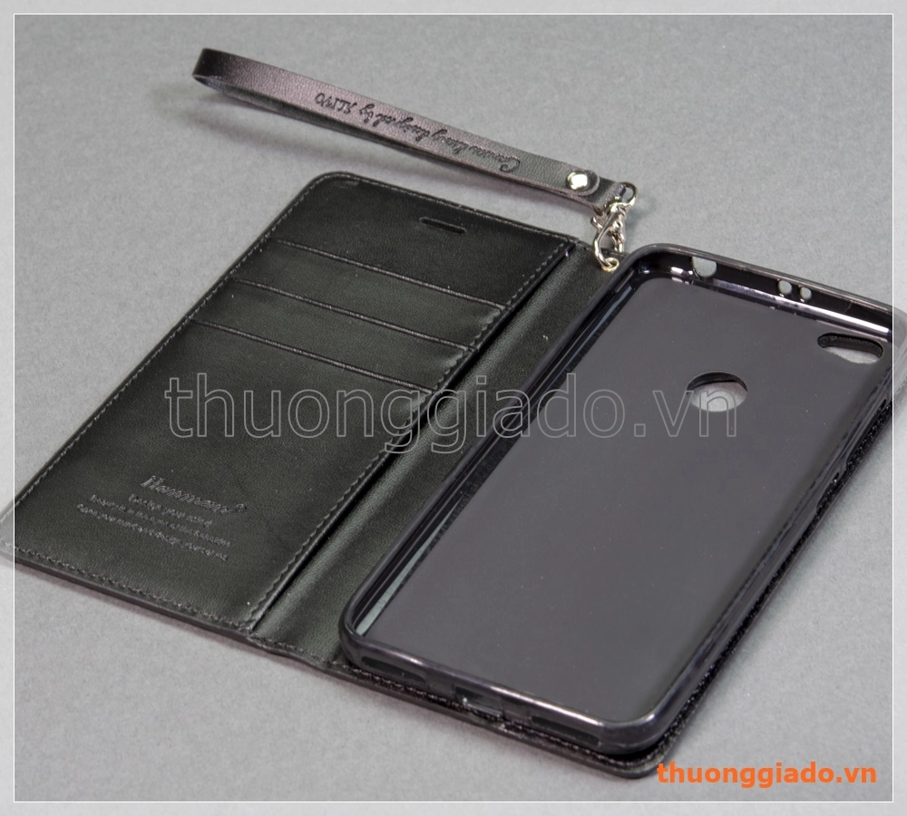 Bao da cầm tay Mi Redmi Note 5A/ Redmi Y1 flip leather case (hiệu Haman, CANVAS DIARY)