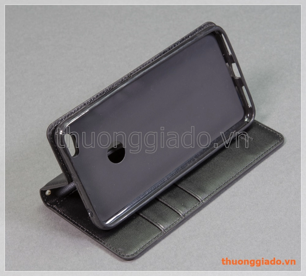 Bao da cầm tay Mi Redmi Note 5A/ Redmi Y1 flip leather case (hiệu Haman, CANVAS DIARY)